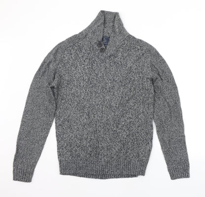 BHS Mens Grey   Pullover Jumper Size S