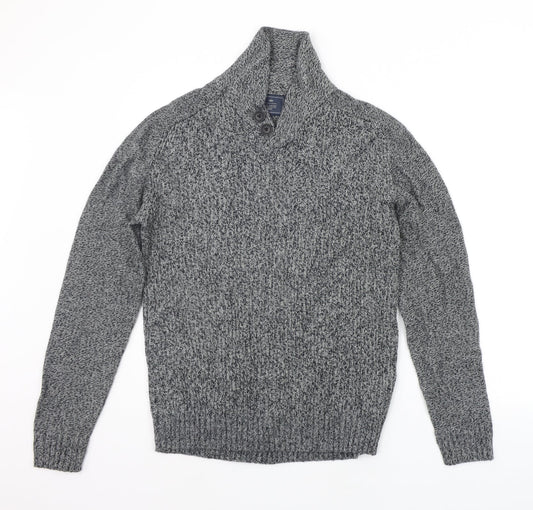 BHS Mens Grey   Pullover Jumper Size S