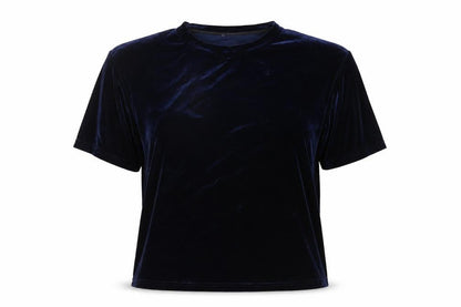 Front view of Light Before Dark women’s blue jumper, size S