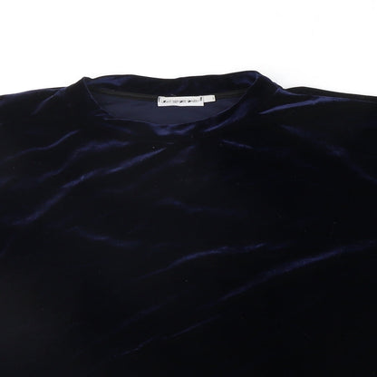 Light Before Dark Womens Blue   Pullover Jumper Size S