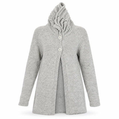 sandwhich Womens Grey   Cardigan Jumper Size S