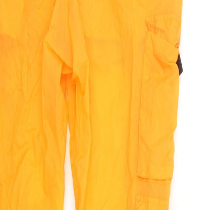 Womens UK Size 32 in Preworn Regular Fit  Orange Trousers