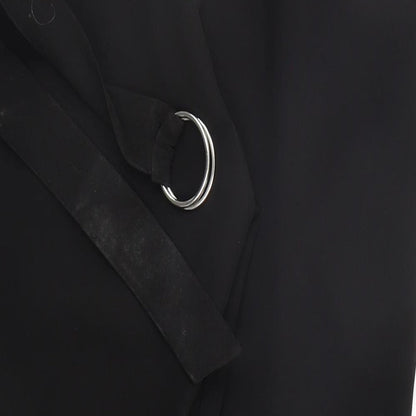 George Womens Black   Trousers  Size 16 L24 in - BELTED