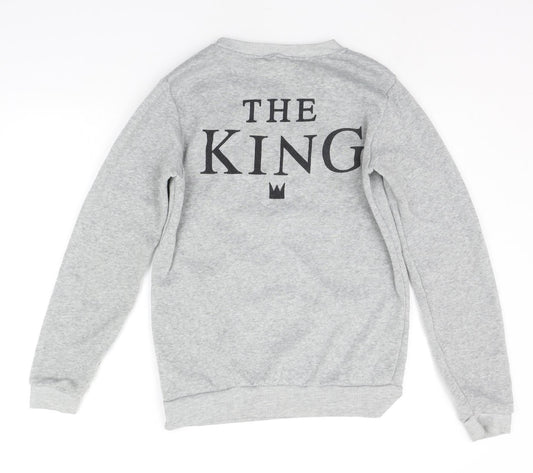 mainor Womens Grey   Pullover Jumper Size M