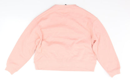 Womens UK Size M New Look Orange Pullover Jumper