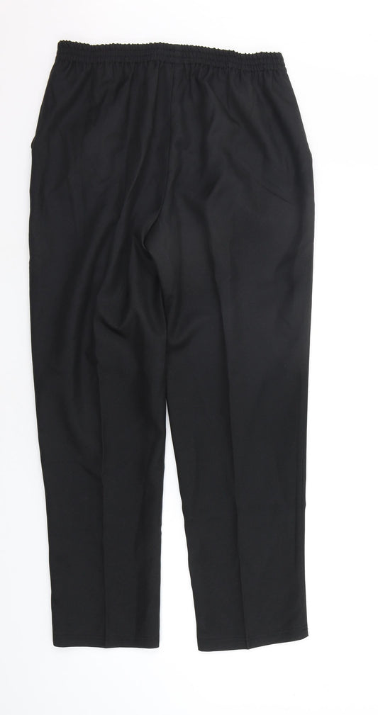 Womens UK Size  Damart Regular Fit  Black Trousers