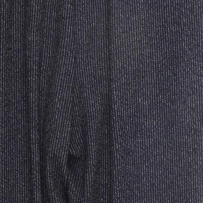 Marks and Spencer Mens Blue Striped  Jogger Trousers Size 18 L22 in