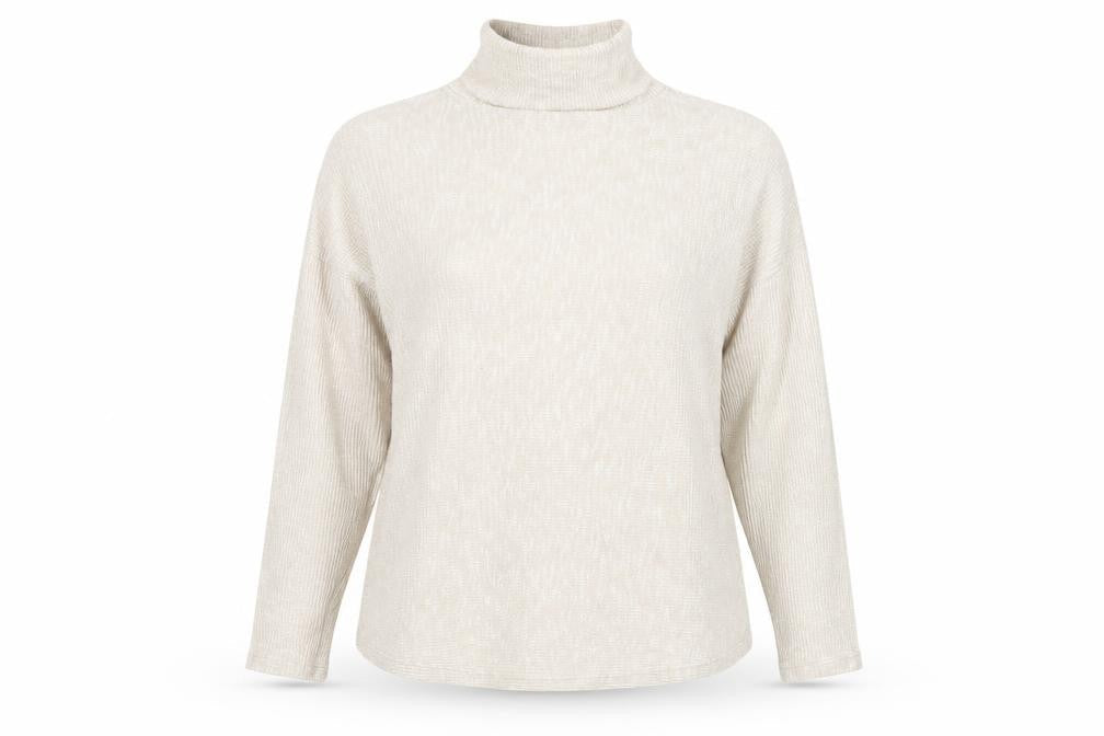 Front view of Primark women’s beige jumper, size L