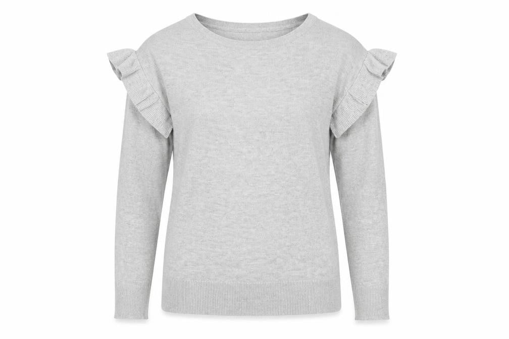 Womens UK Size 6 Dorothy Perkins Grey Pullover Jumper