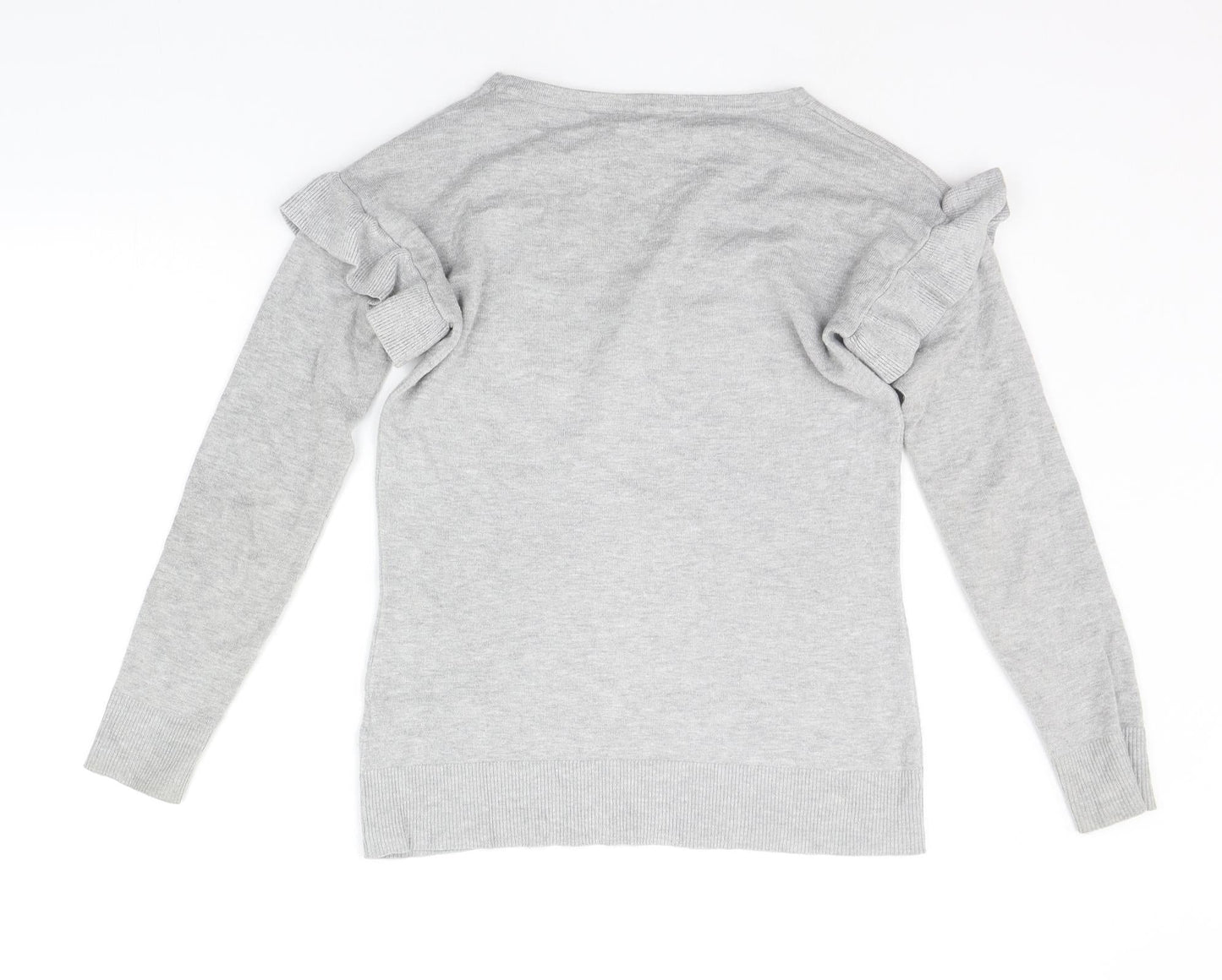 Womens UK Size 6 Dorothy Perkins Grey Pullover Jumper