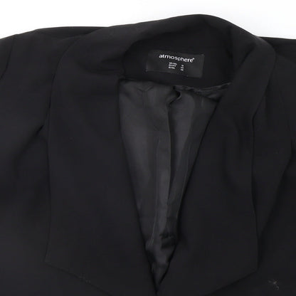 Atmosphere Womens Black   Jacket Suit Jacket Size 12