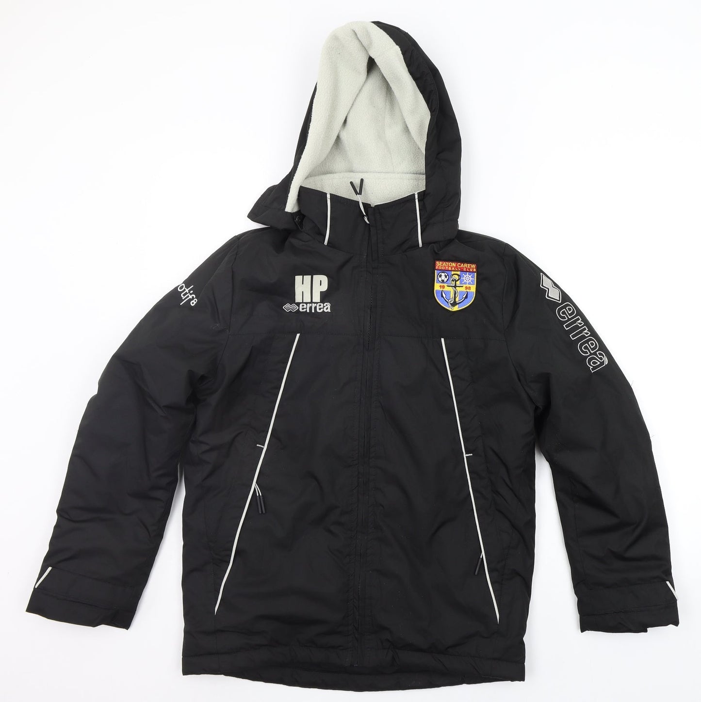 Mens UK Size 2XS Errea Black Jacket