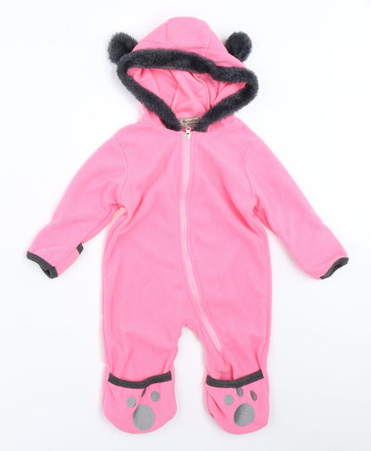 Rorychen Girls Pink   Romper One-Piece Size 6-9 Months
