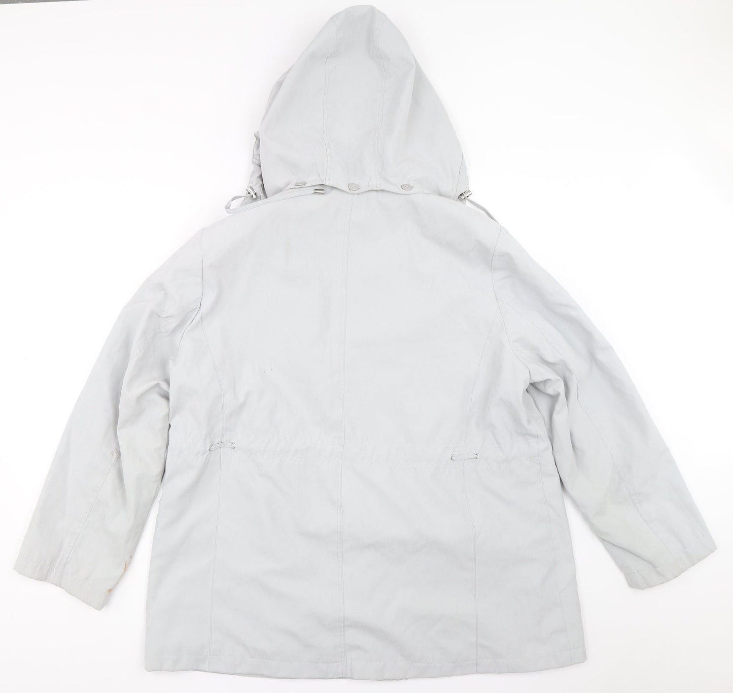 Womens UK Size L BM Grey Overcoat