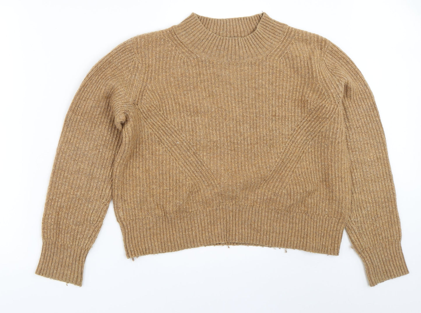 Womens UK Size M H&M Beige Pullover Jumper