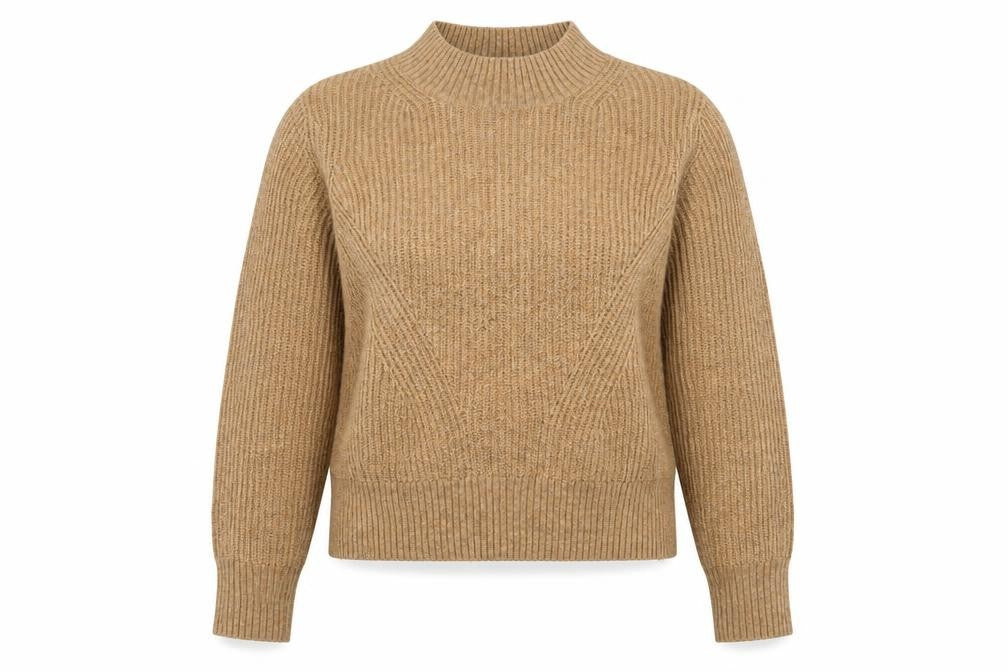 Womens UK Size M H&M Beige Pullover Jumper