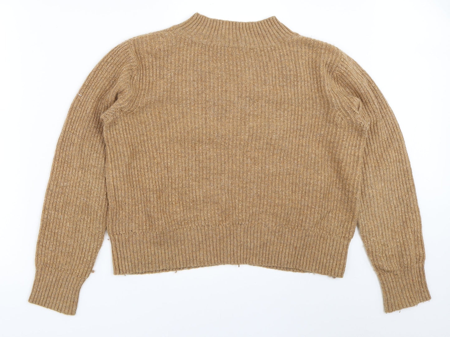 Womens UK Size M H&M Beige Pullover Jumper