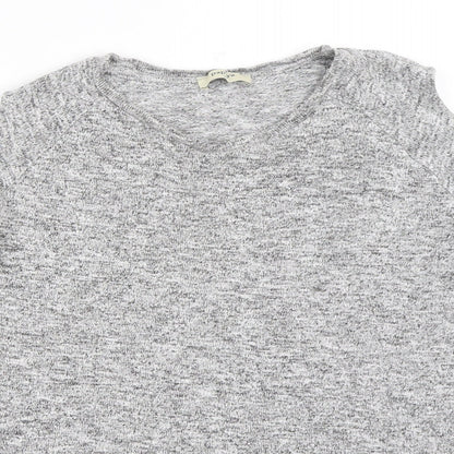 Womens UK Size 12 Papaya Grey Pullover Jumper
