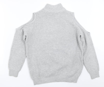 Womens UK Size M Atmosphere Grey Pullover Jumper
