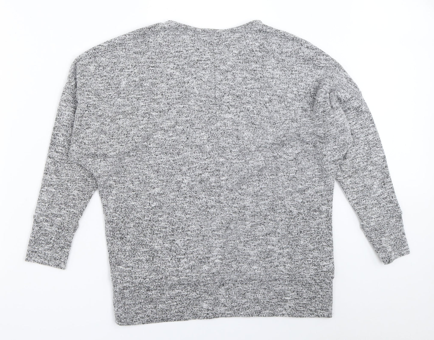 Womens UK Size 8 Dorothy Perkins Grey Pullover Jumper