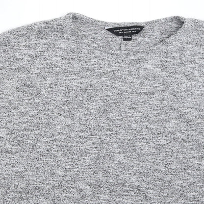 Womens UK Size 8 Dorothy Perkins Grey Pullover Jumper