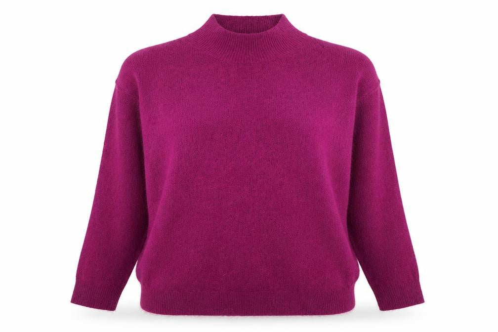 Womens UK Size 12 Red Herring Purple Pullover Jumper