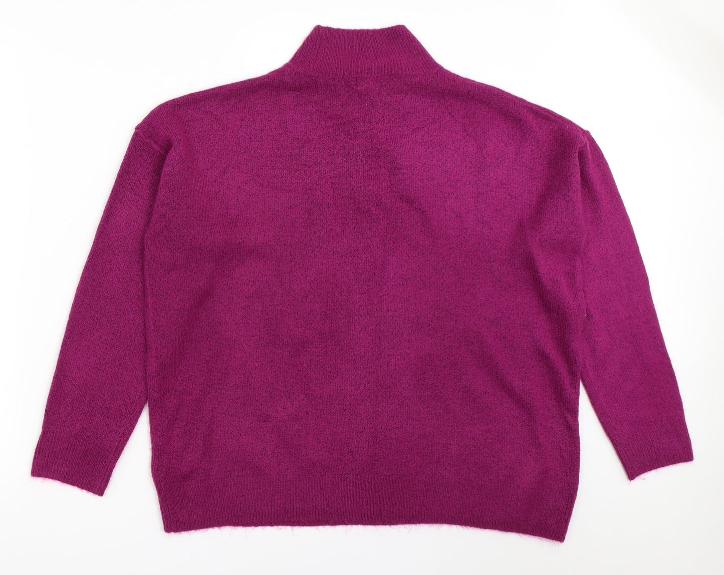 Womens UK Size 12 Red Herring Purple Pullover Jumper