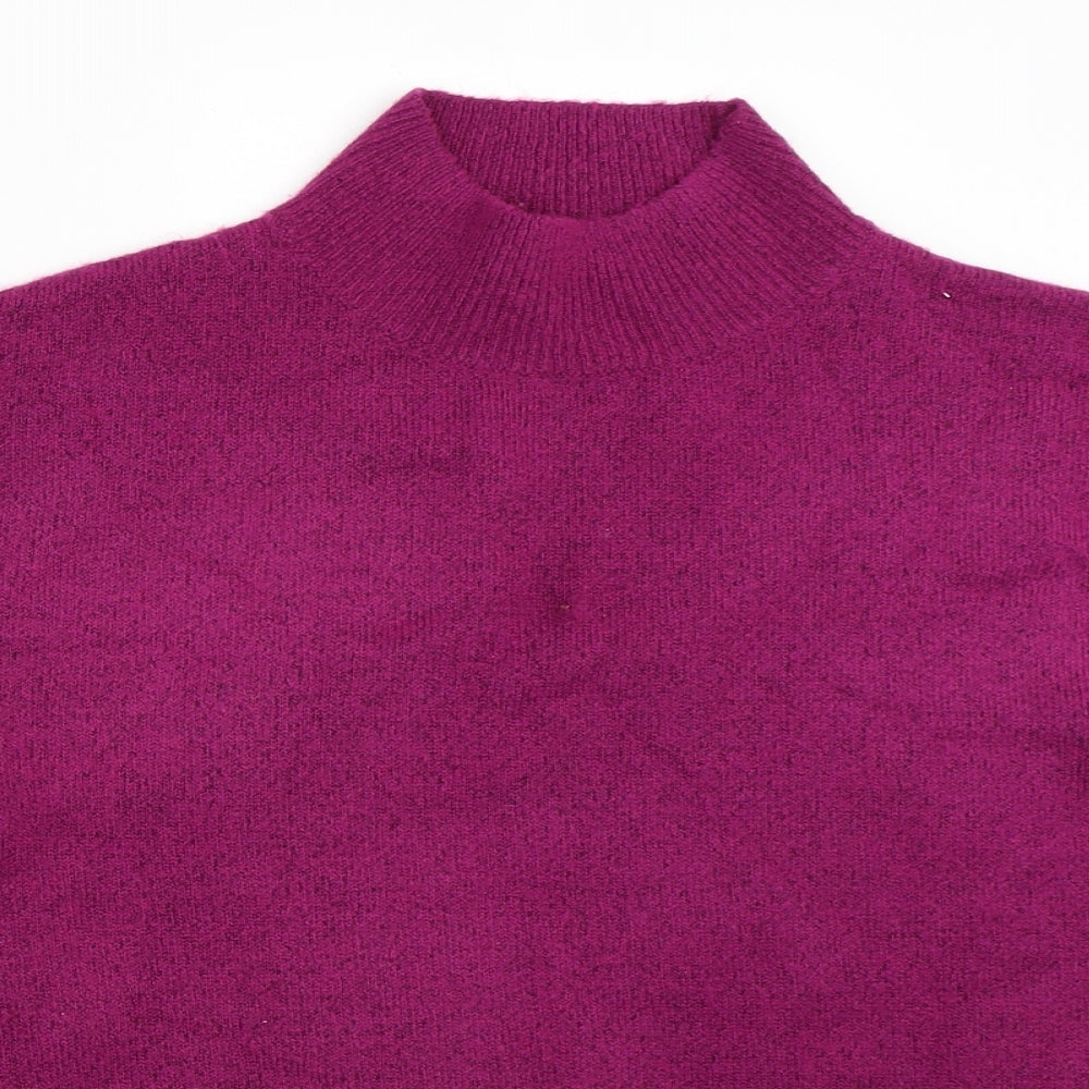 Womens UK Size 12 Red Herring Purple Pullover Jumper
