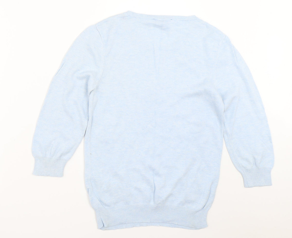 Womens UK Size 8 Dorothy Perkins Blue Pullover Jumper