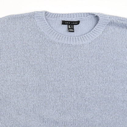 Womens UK Size L New Look Blue Pullover Jumper