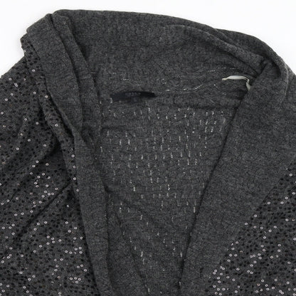 Cassis Womens Grey   Cardigan Jumper Size L
