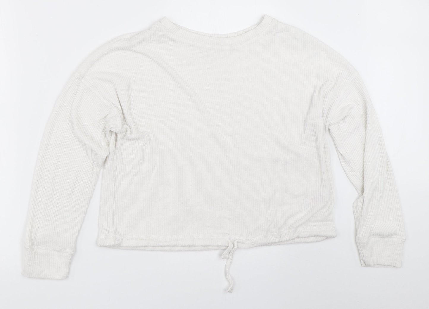 Primark Womens White   Pullover Jumper Size M