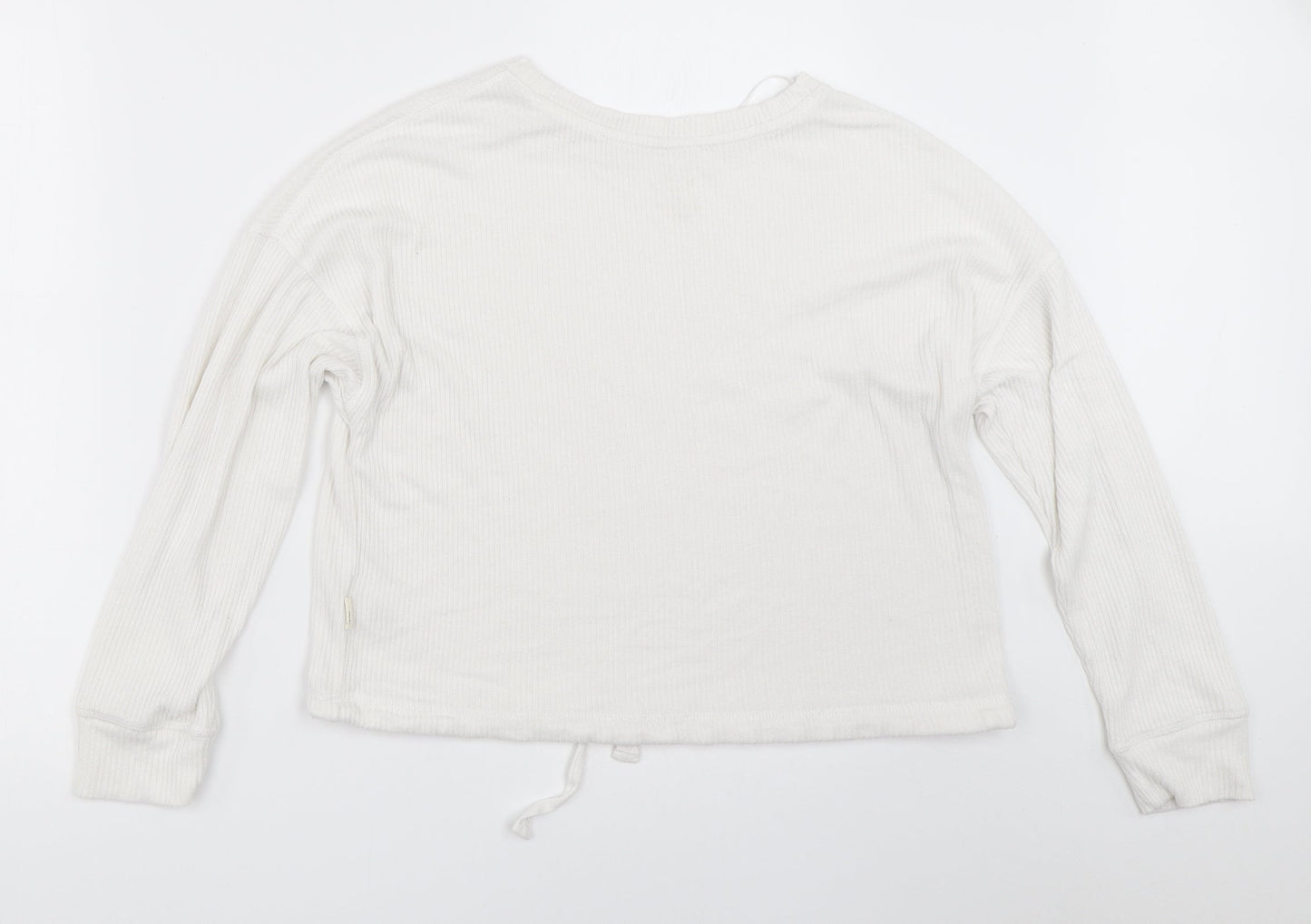 Primark Womens White   Pullover Jumper Size M