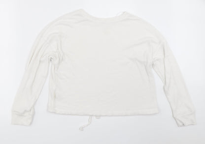 Primark Womens White   Pullover Jumper Size M