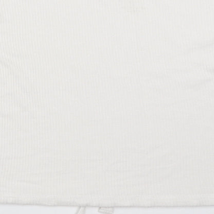 Primark Womens White   Pullover Jumper Size M