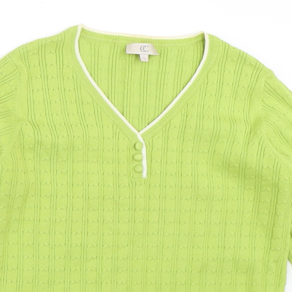 Country Casuals Womens Green   Pullover Jumper Size S