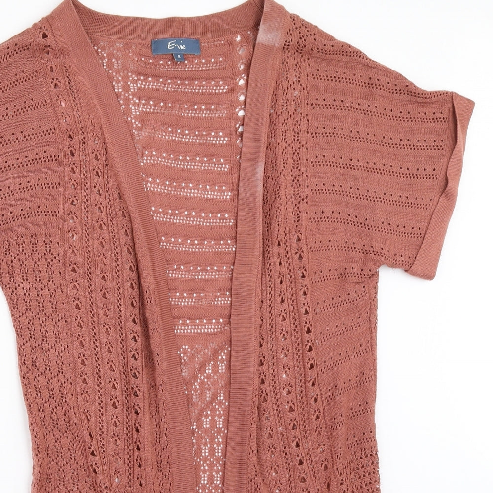 Womens UK Size 8 Evie Pink Cardigan Jumper