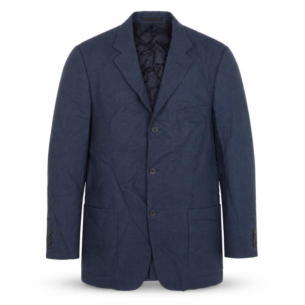 Mens UK Size 40 Marks and Spencer Regular Blue Suit Jacket