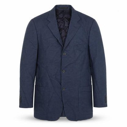 Mens UK Size 40 Marks and Spencer Regular Blue Suit Jacket