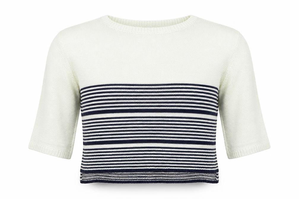 Womens UK Size S Pull&Bear Blue Pullover Jumper