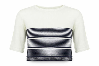 Womens UK Size S Pull&Bear Blue Pullover Jumper