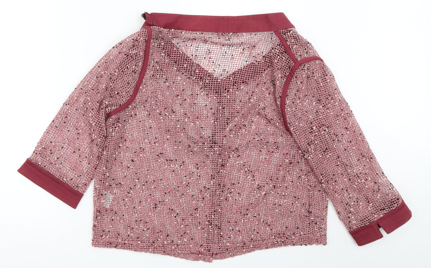 Womens UK Size S Casamia Pink Cardigan Jumper