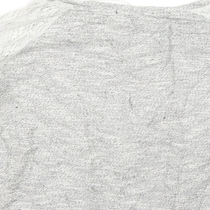 Womens UK Size 14 Peacocks Grey Pullover Jumper