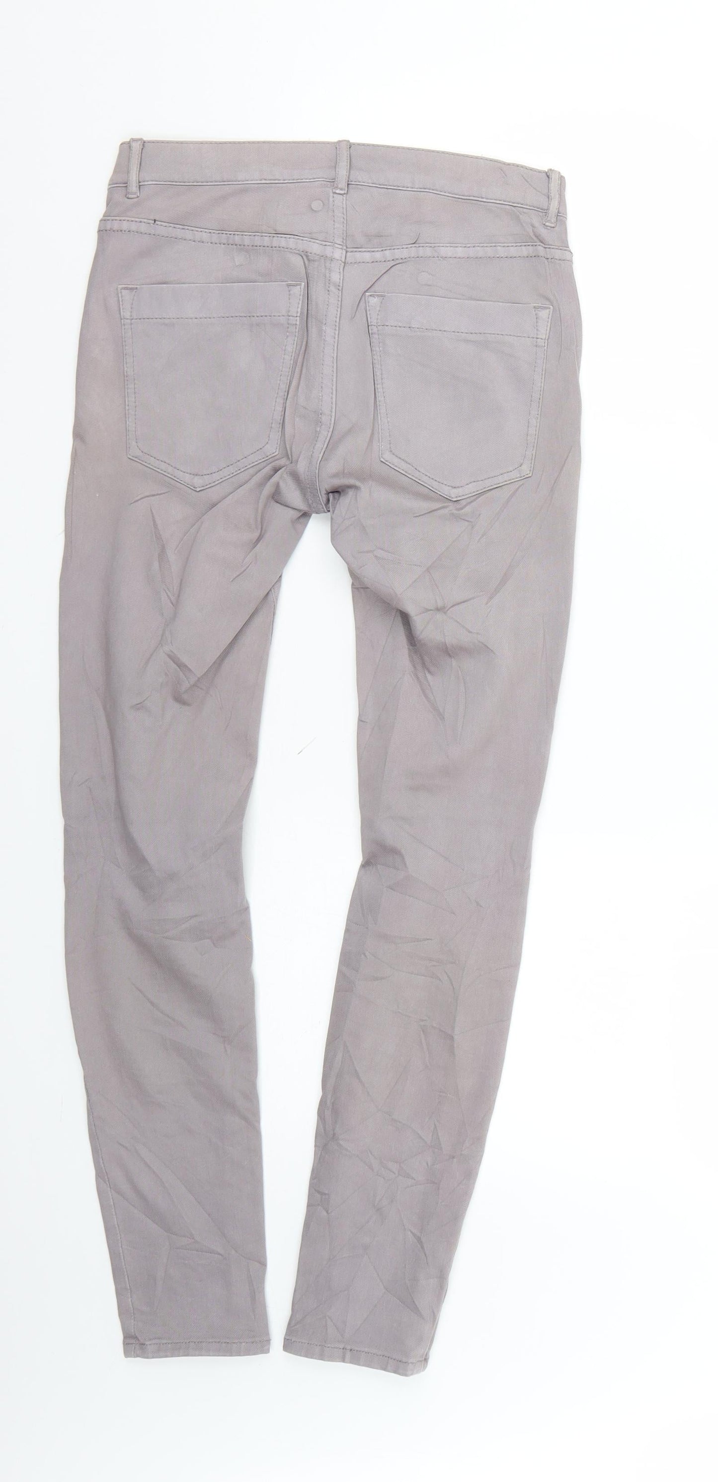 fc jeans Womens Grey   Skinny Jeans Size 6 L26 in