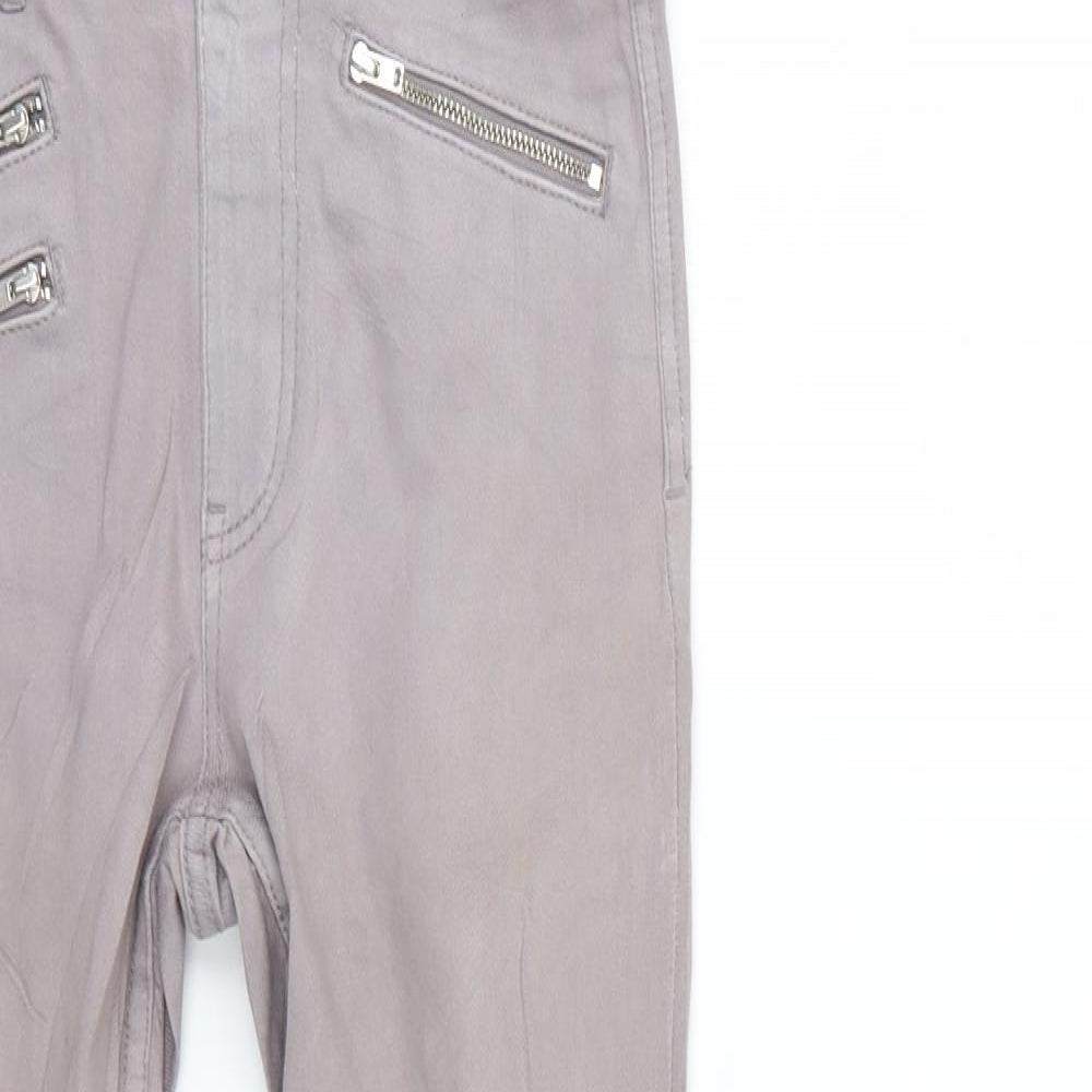 fc jeans Womens Grey   Skinny Jeans Size 6 L26 in