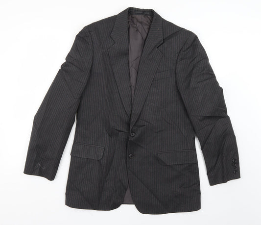 Mens UK Size M St Michael Regular Grey Suit Jacket