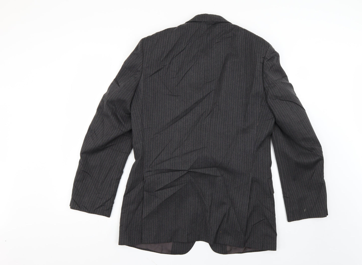 Mens UK Size M St Michael Regular Grey Suit Jacket