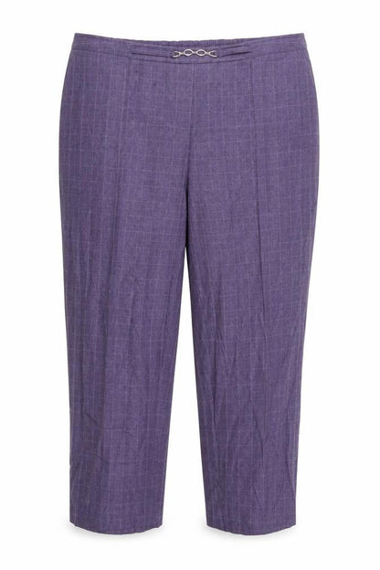 Womens UK Size 20 EWM Regular Fit  Purple Trousers