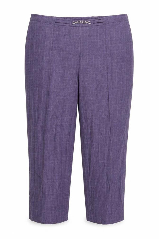 Womens UK Size 20 EWM Regular Fit  Purple Trousers