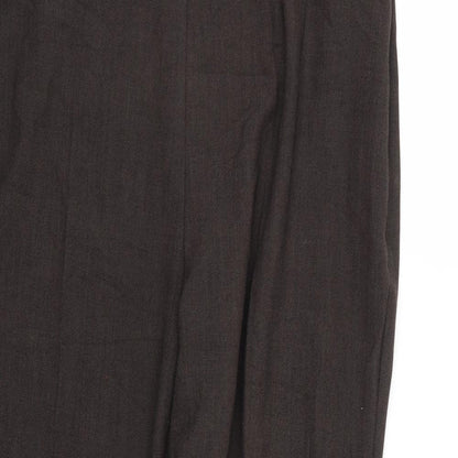 Womens UK Size 18 Marks and Spencer Regular Fit  Brown Trousers